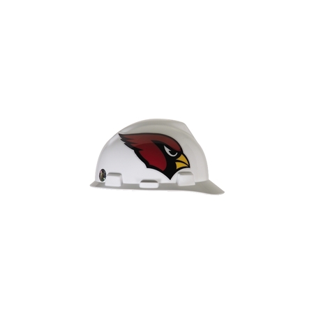 Msa Safety HARDHAT CAP, V-GARD, 1-TOUCH, NFL ARIZONA CARDINALS,  818384